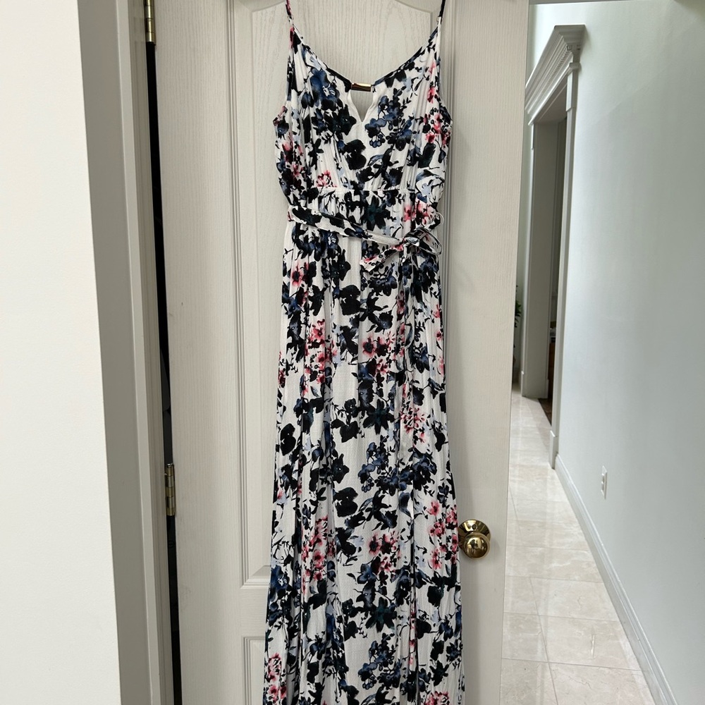 Motherhood Maternity floral maxi dress